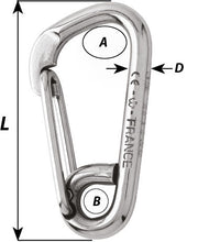 Load image into Gallery viewer, CARBINE HOOK "ASYMMETRIC"