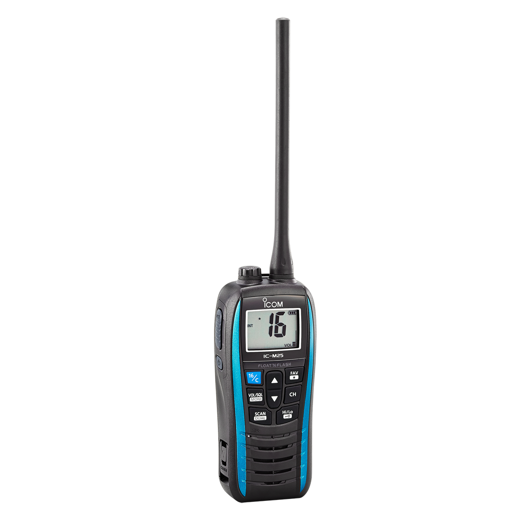 IC-M25 5W HANDHELD MARINE VHF