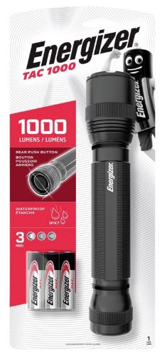 Aluminium LED Torch 1000 Lumens IPX7 Waterproof