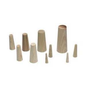 PLASTIMO SOFT WOOD PLUG (SET OF 9)