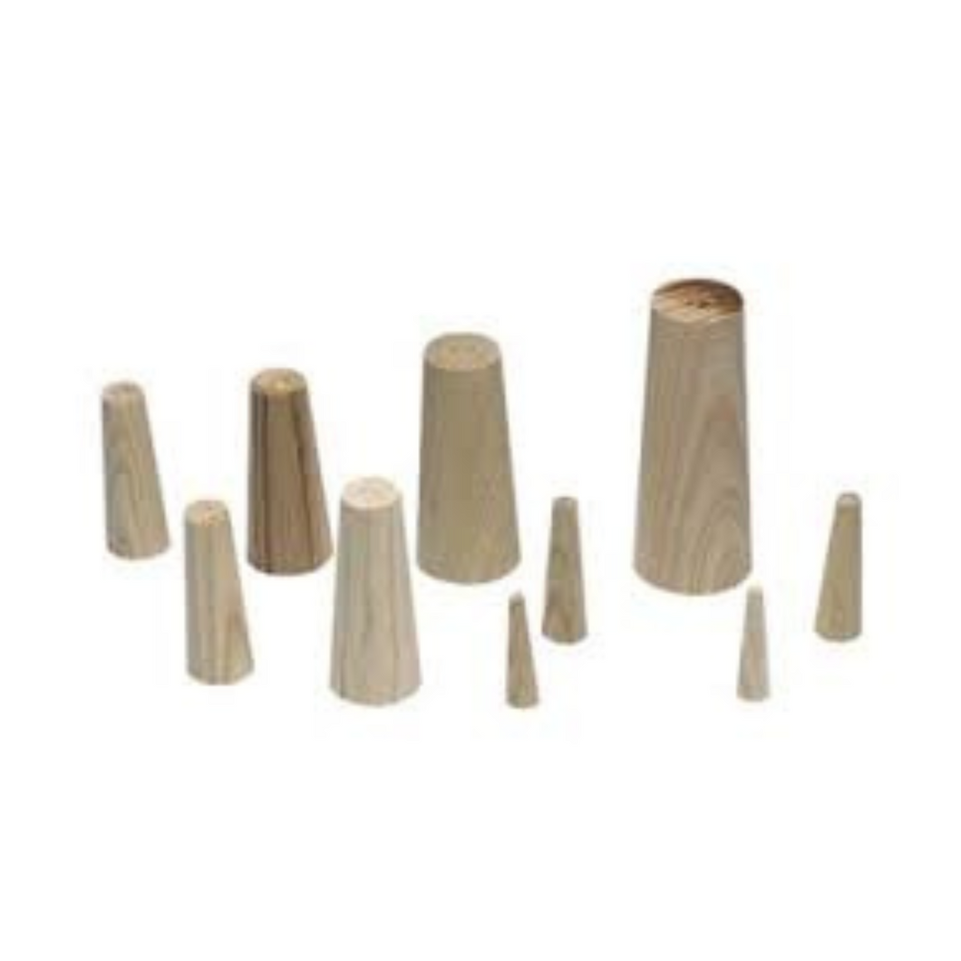 PLASTIMO SOFT WOOD PLUG (SET OF 9)