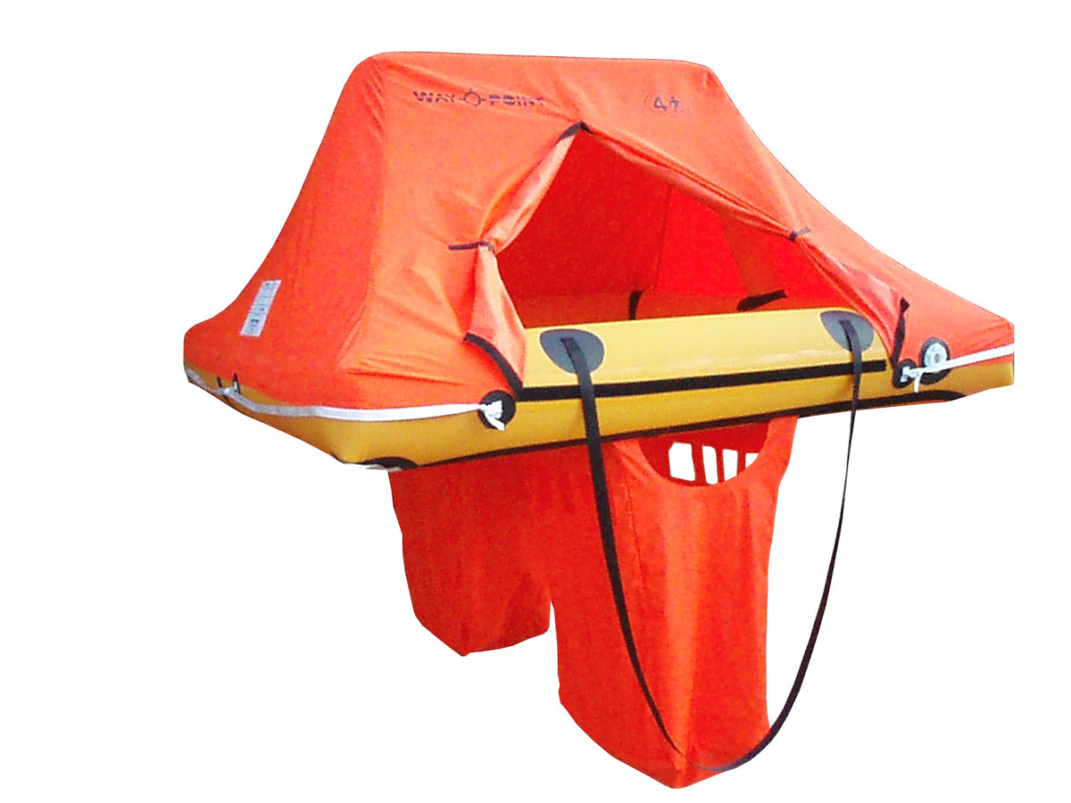 WAYPOINT SINGLE TUBE VALISE 6 MAN ULTRALIGHT LIFERAFT – Safety at Sea