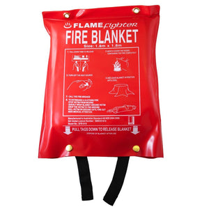 FIRE BLANKET 1M X 1M C/W PVC COVER -7425