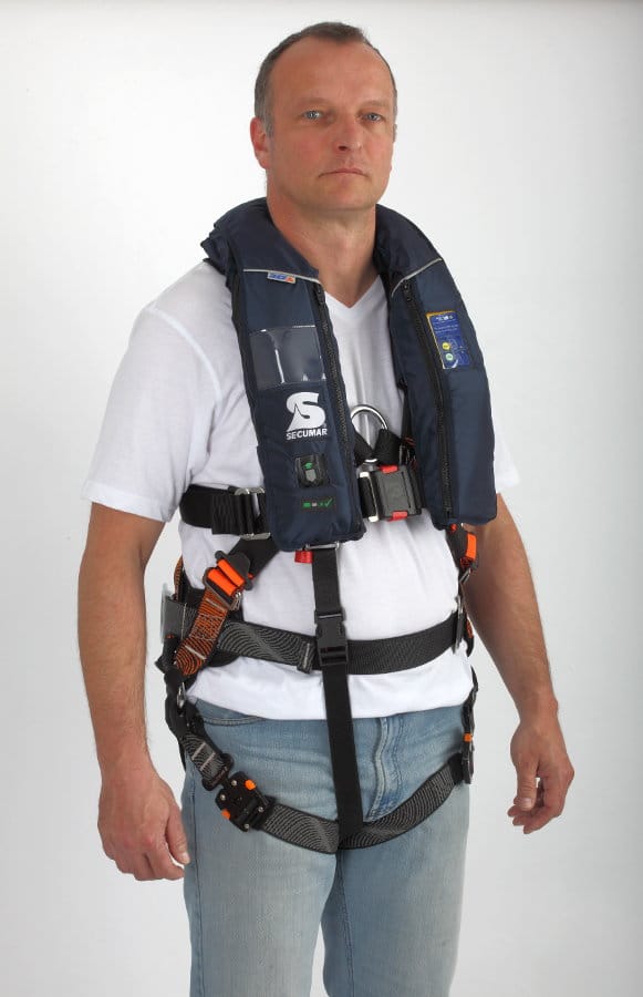 SECUMAR ALPHA 275 PLB SOLAS HARNESS – Safety at Sea