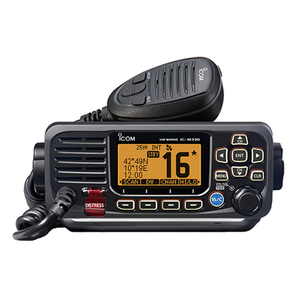 ICOM VHF MOBILE TRANSCIEVER W GPS – Safety at Sea